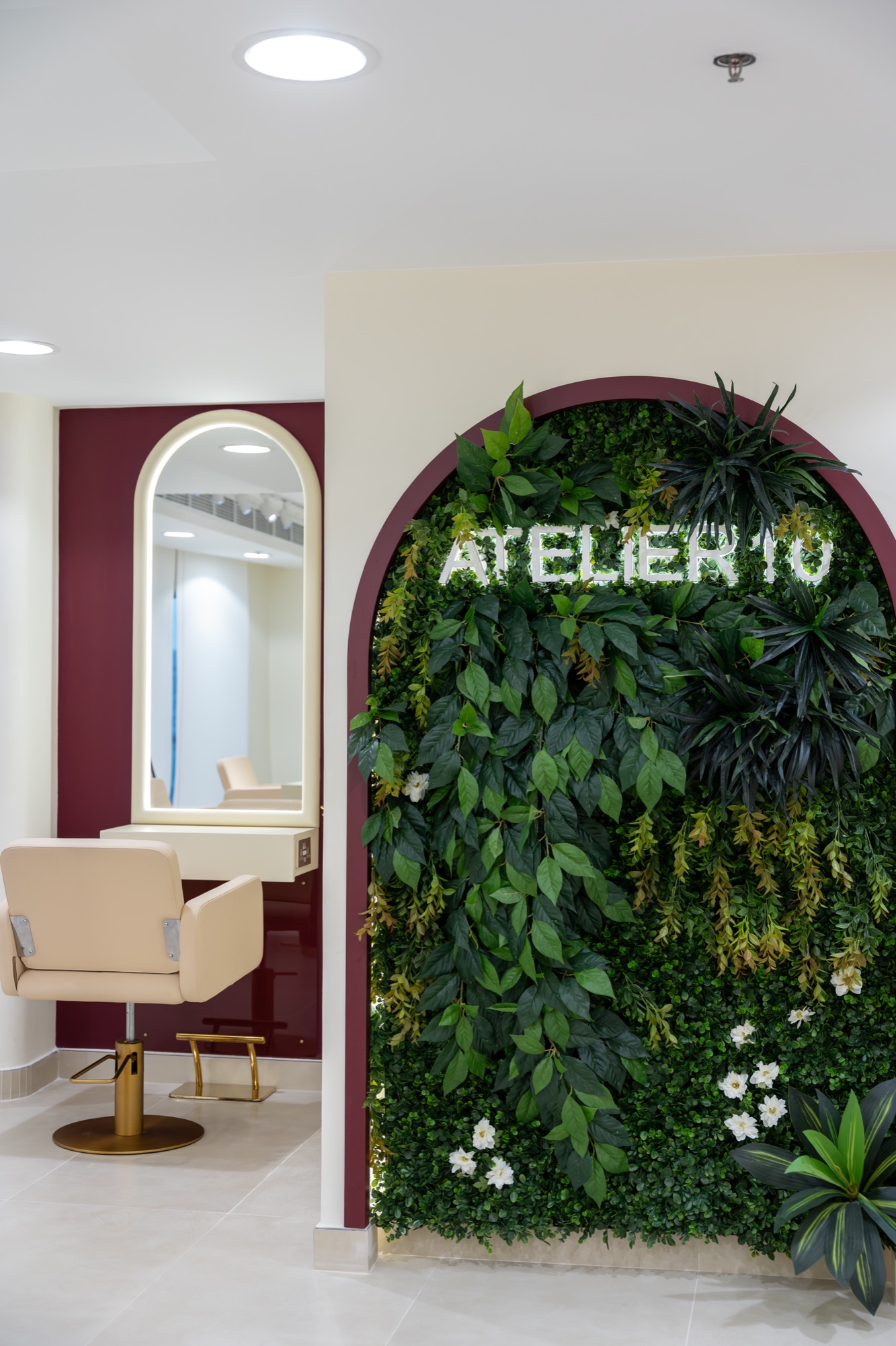 Atelier 10 luxury salon in DIFC